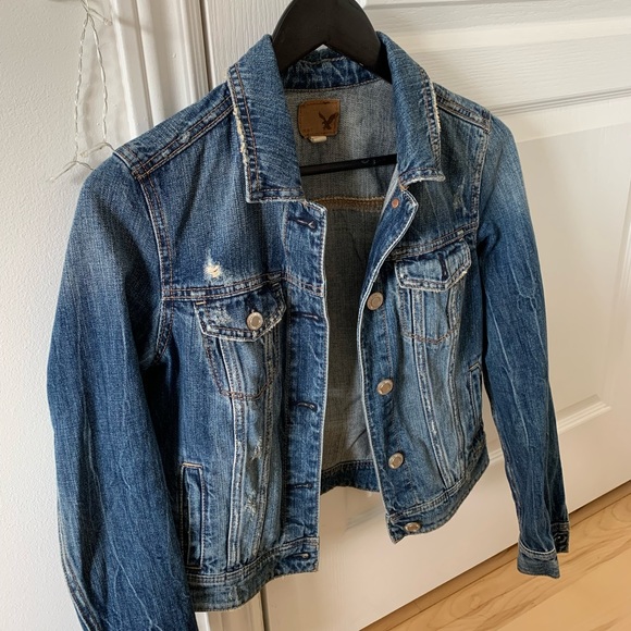 Y2K jean jacket - Picture 1 of 4